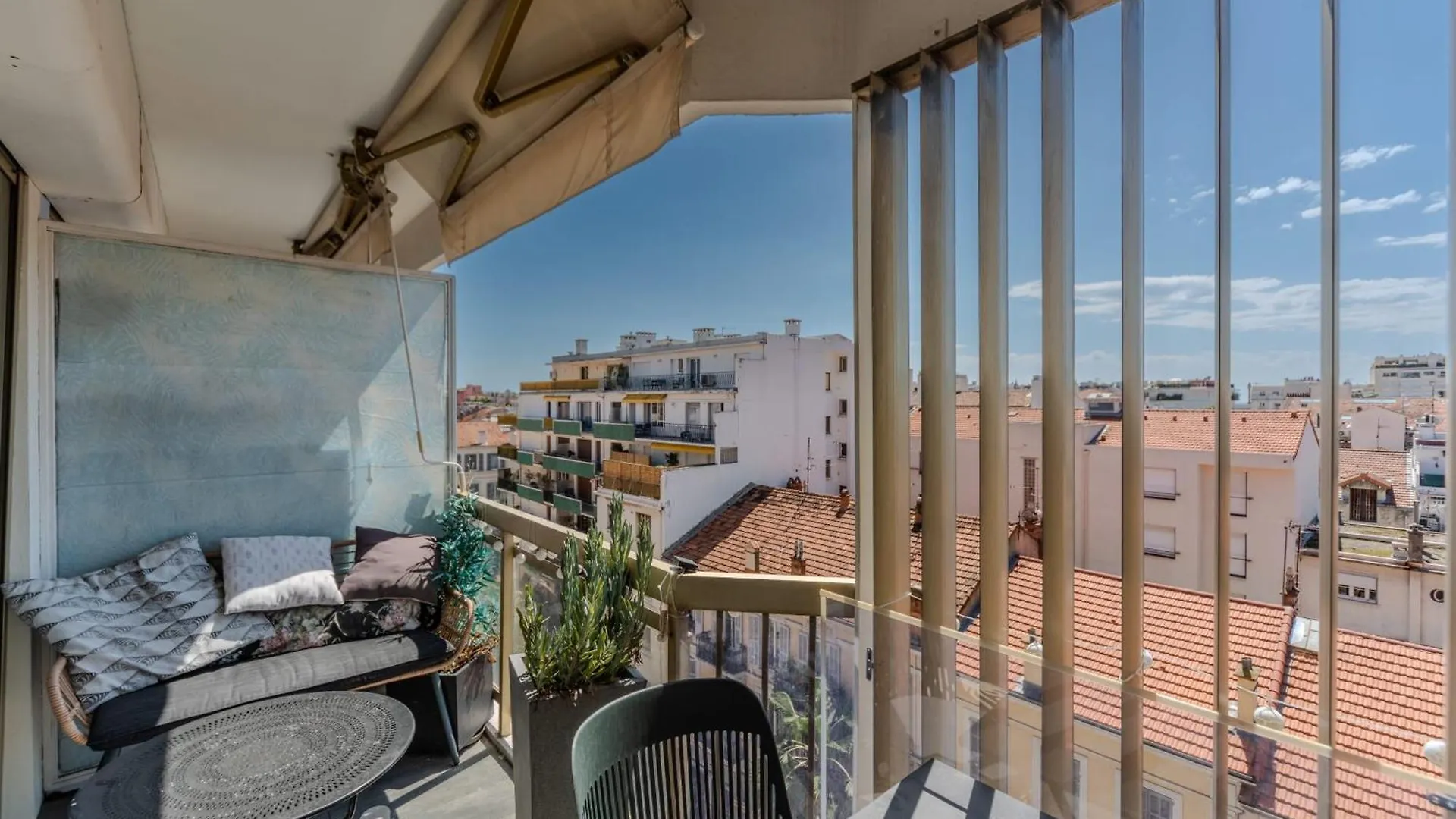 Apartment Le Mimosas - Studio Cannes Centre - Vue Mer Terrasse Wifi Climatisation France